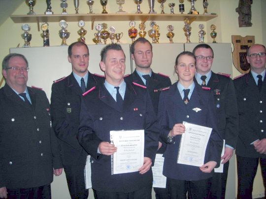 Jahreshauptversammlung der Feuerwehr Münchehof 2015 
